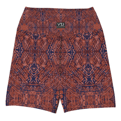 Crimson Deities: Yoga Shorts For Women's: - SuperSport, Endurance Series, High waistband, Inner pocket