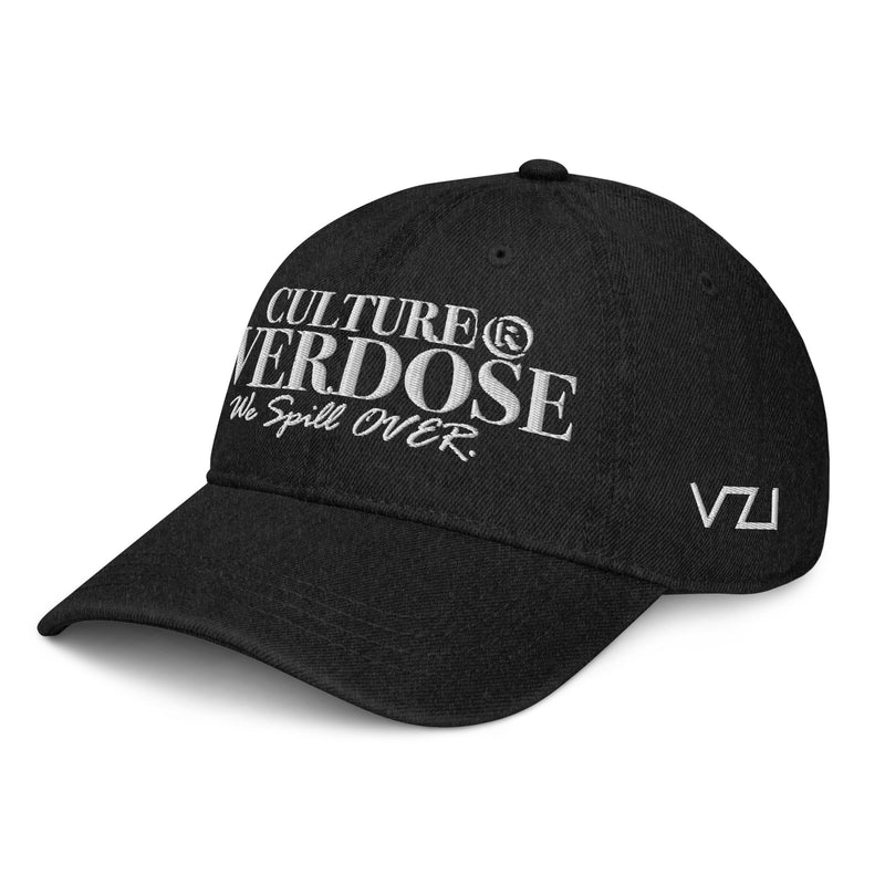 Culture OVerdose hat in black 
