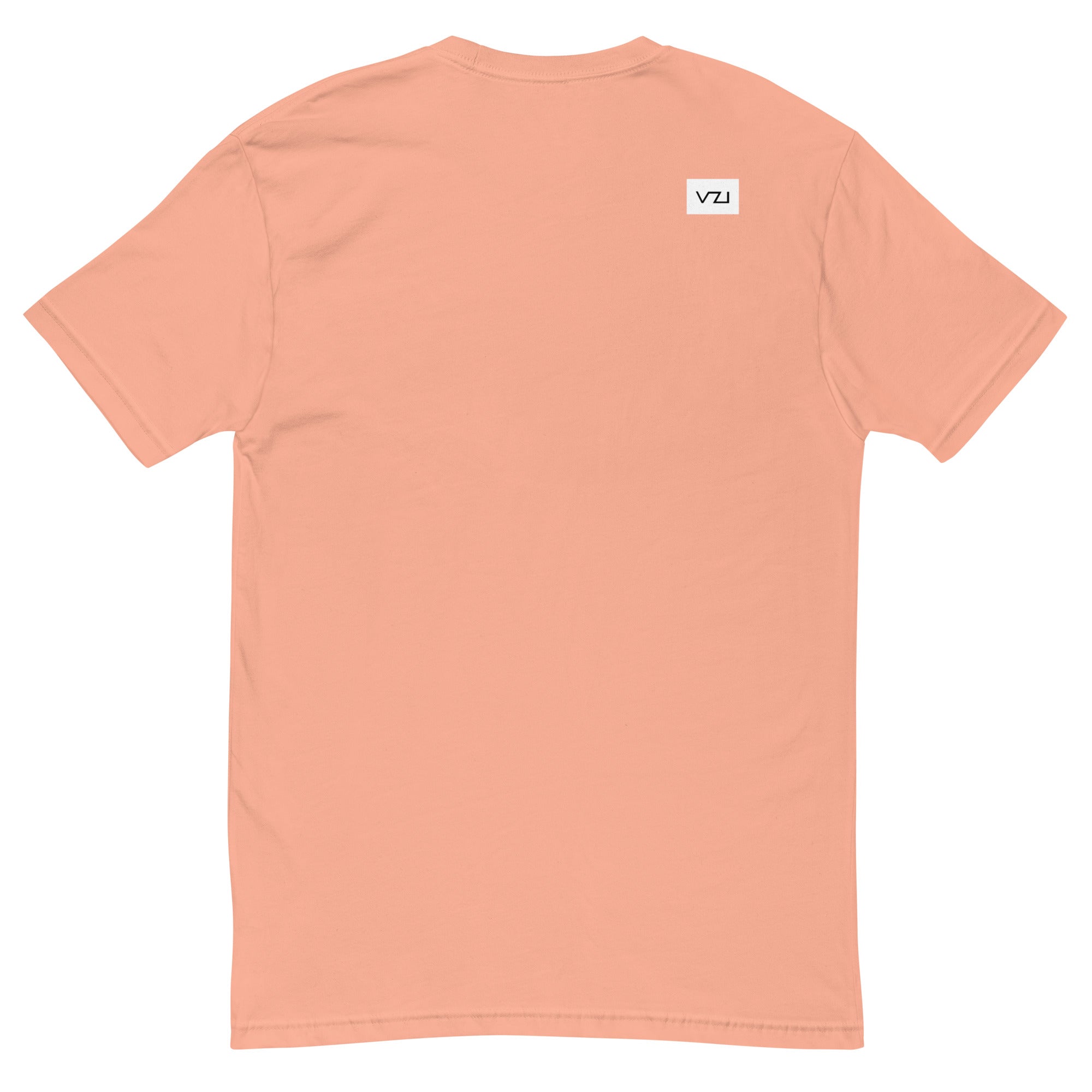 VZI Couture: Men's Fitted T-Shirt - Digital Meditation, Smart Casual, Streetwear