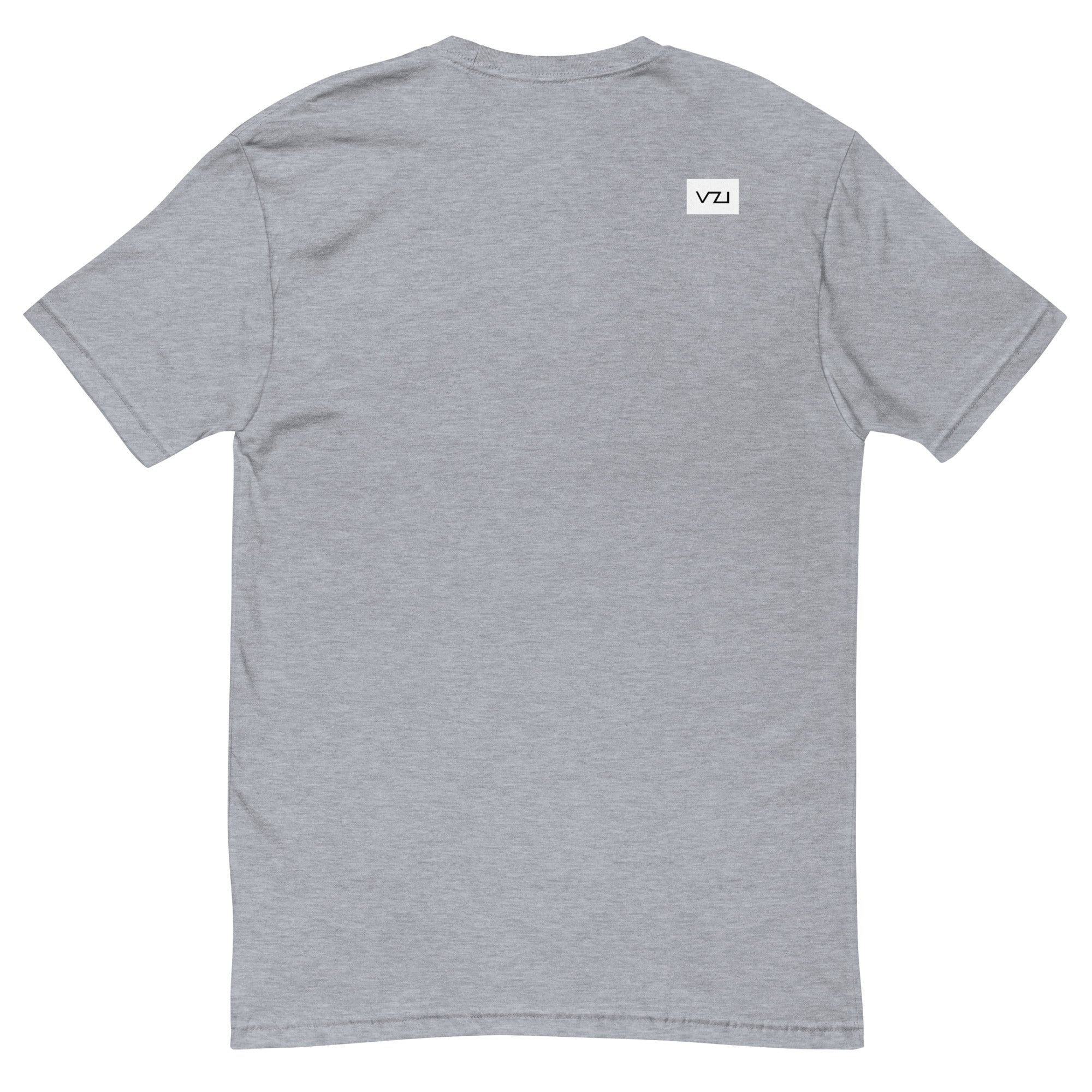 VZI Couture: Men's Fitted T-Shirt - Digital Meditation, Smart Casual, Streetwear