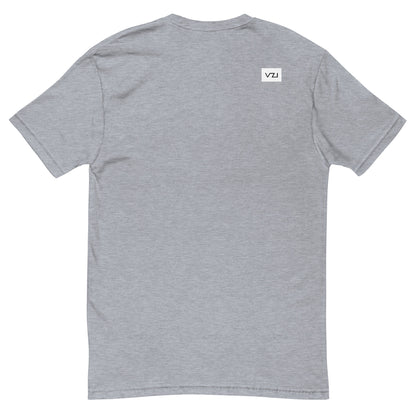 VZI Couture: Men's Fitted T-Shirt - Digital Meditation, Smart Casual, Streetwear