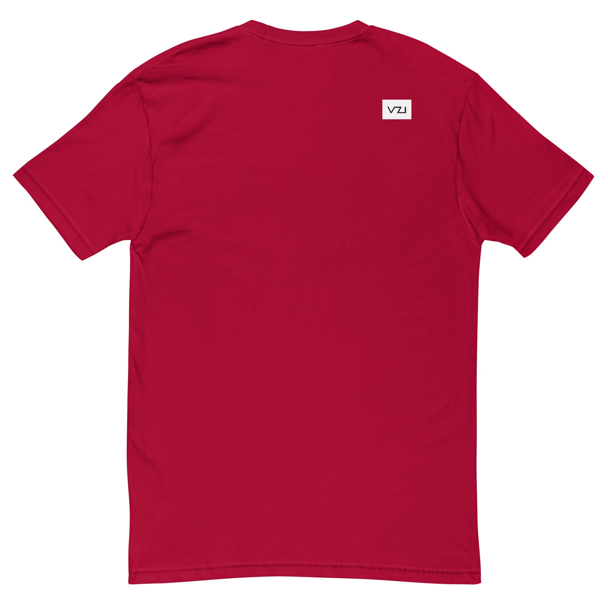 VZI Couture: Men's Fitted T-Shirt - Digital Meditation, Smart Casual, Streetwear