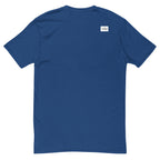 VZI Couture: Men's Fitted T-Shirt - Digital Meditation, Smart Casual, Streetwear