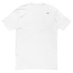 VZI Couture: Men's Fitted T-Shirt - Digital Meditation, Smart Casual, Streetwear