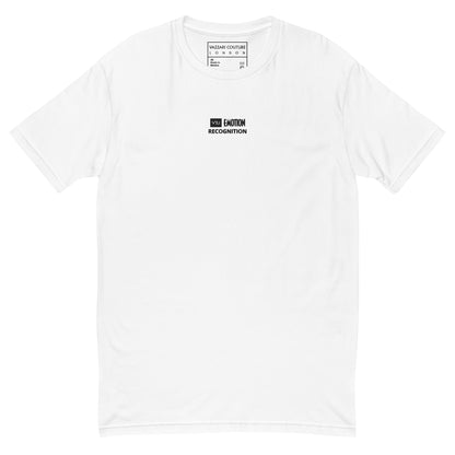 Emotion Recognition: Men's Fitted T-Shirt - form-fitting, soft, rich cotton, smart casual