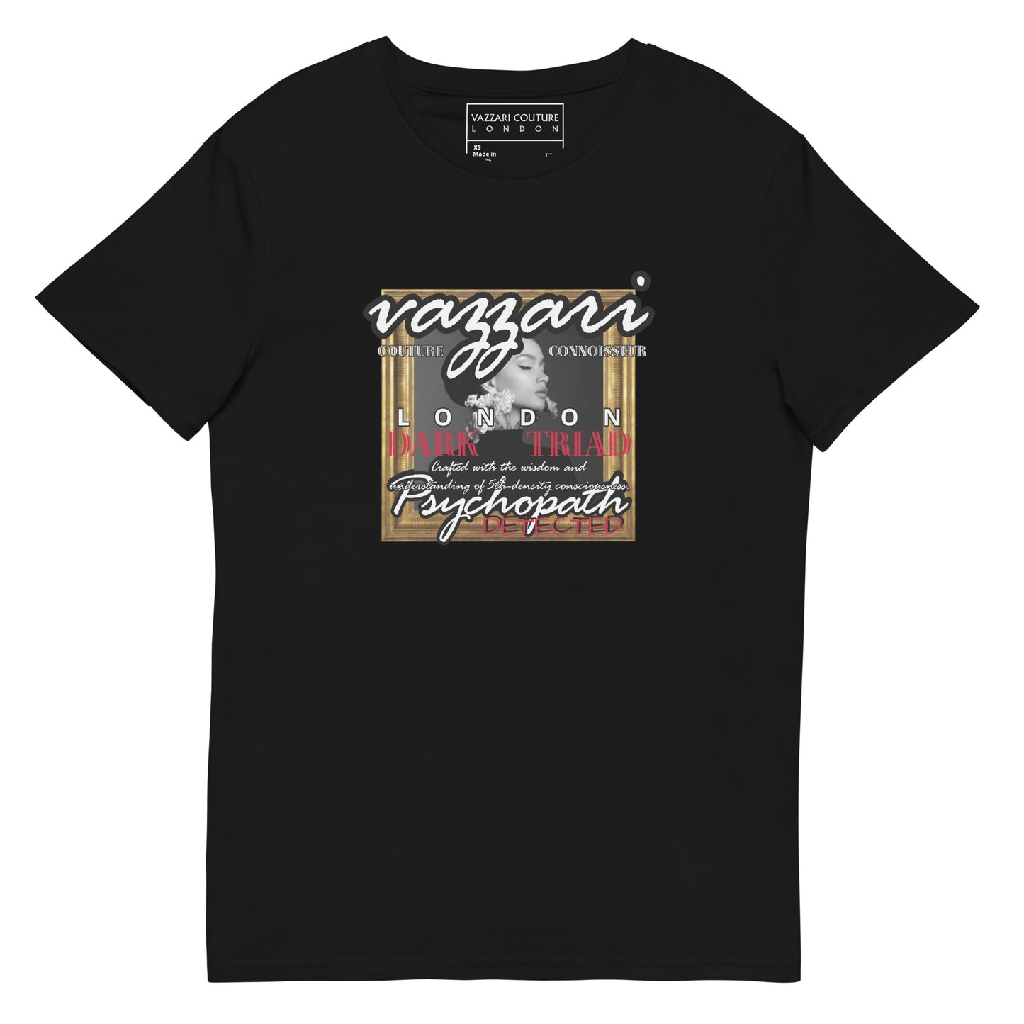 Psychopath Detected - T-Shirt For Men's - Premium Cotton - Super Cotton, Smart Casual, Streetwear, High-End Couture, Fashion