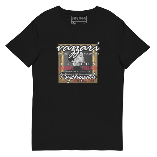 Psychopath Detected - T-Shirt For Men's - Premium Cotton - Super Cotton, Smart Casual, Streetwear, High-End Couture, Fashion