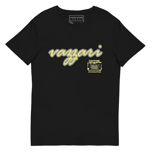 Vazzari Couture, Astute Society2075 - T-Shirt For Men's - Premium Cotton - Super Cotton, Smart Casual, Streetwear, High-End Couture