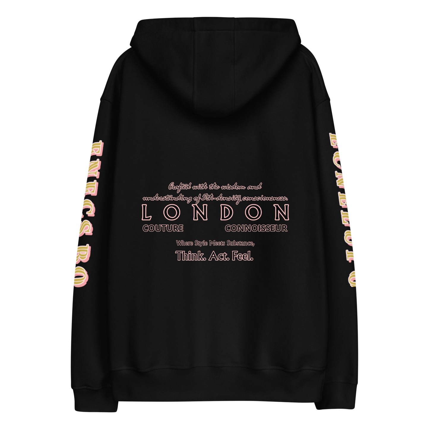 Obscene Opulence: Women's Hoodie - Organic Hoodie: Smart Casual, Streetwear, Couture Statement, Fashion 2075