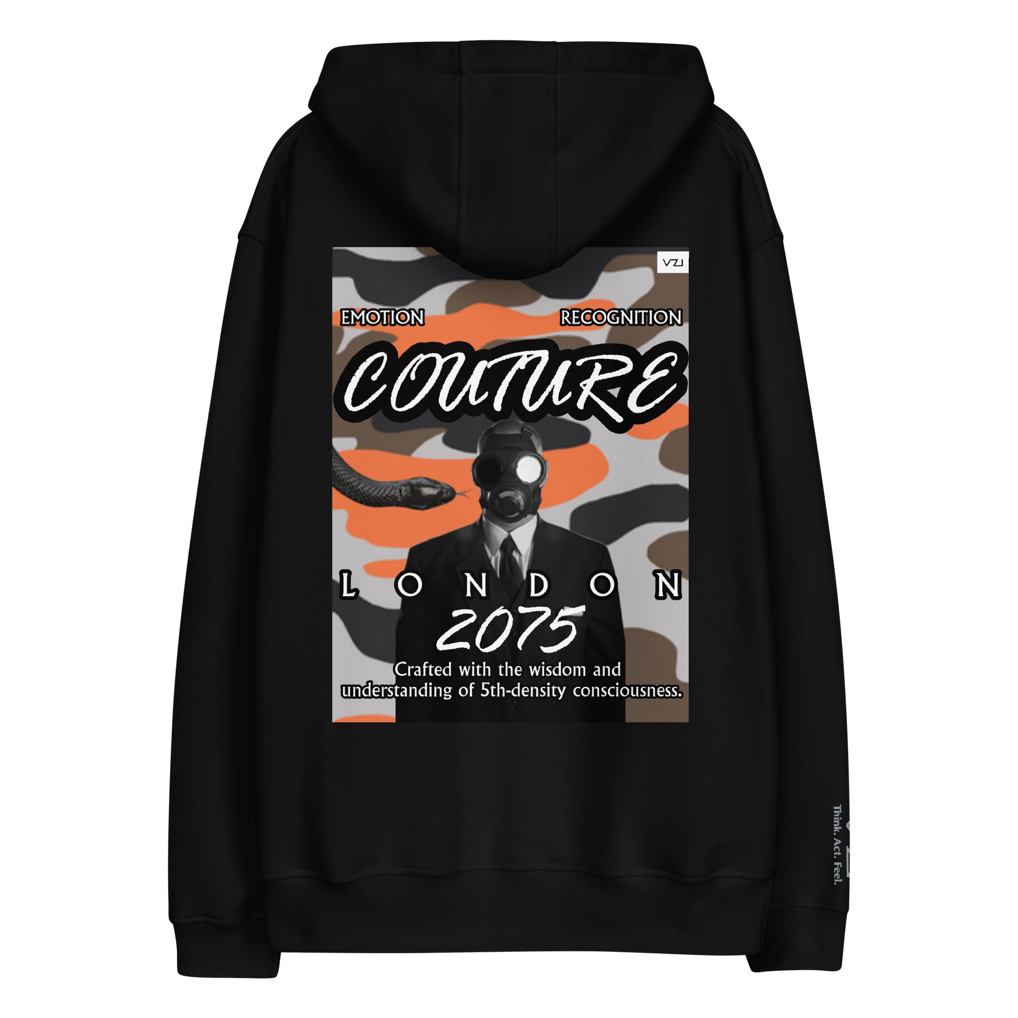 Emotion Recognition - Premium Organic: Men's Hoodie - Comfortable Downtown, Fashion 2075, Couture Statement, Fashion 2075