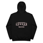 Trauma Bonding: Unisex Nouveau Noir Hoodie - Organic Hoodie: Smart Casual, Streetwear, Couture Statement, Fashion 2075