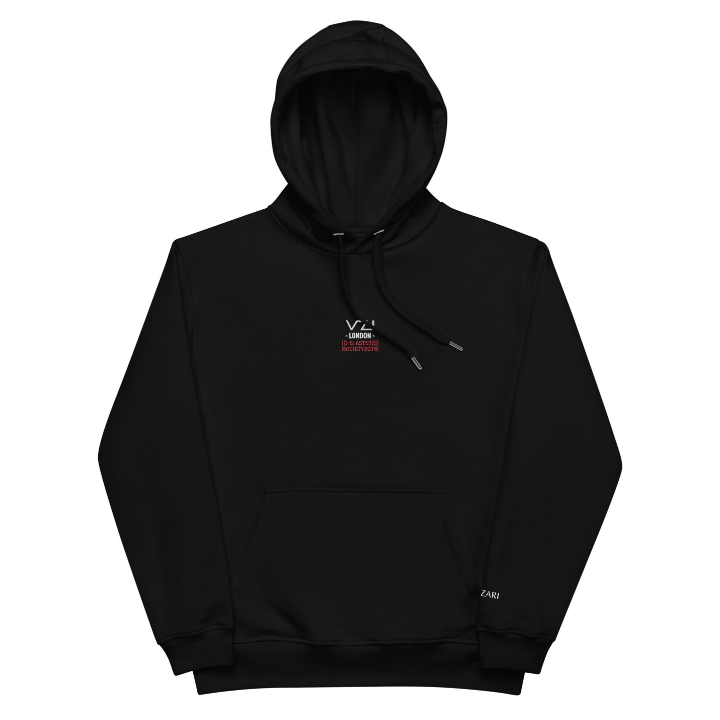 [I-S]London2075 - Cerulean Gaze: Organic Hoodie - Unisex hoodie, comfortable, smart casual