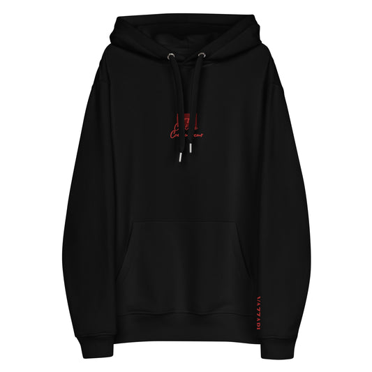 Glamour Rain: Women's Hoodie - Organic Hoodie: Smart Casual, Streetwear, Couture Statement, Fashion 2075