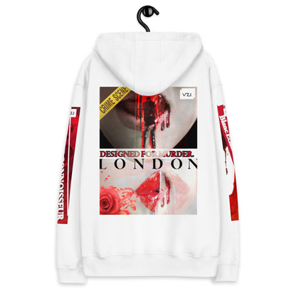 CRIMINAL 
VAZZARI Unisex Blanc Eclat Hoodie - Organic Hoodie