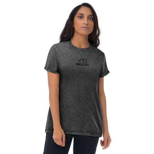 VZI T-Shirt – T-Shirt für Damen: Jeans-T-Shirt, Streetwear, Smart Casual, Jeans