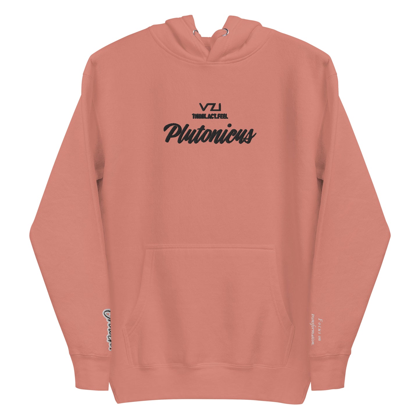 Plutonicus: Men's Hoodie, Classic Cotton: Focus on transformation, rebirth, and deep change.(Growth)