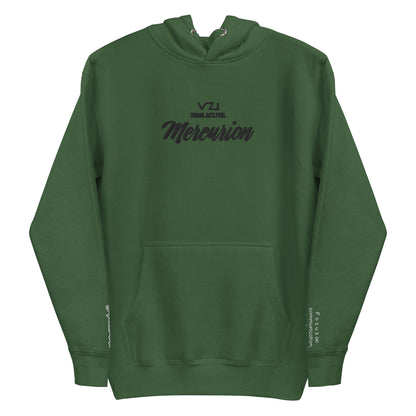 Mercurion: Men's Hoodie, Classic Cotton: Focus on communication, intelligence, and agility.(Empowerment)