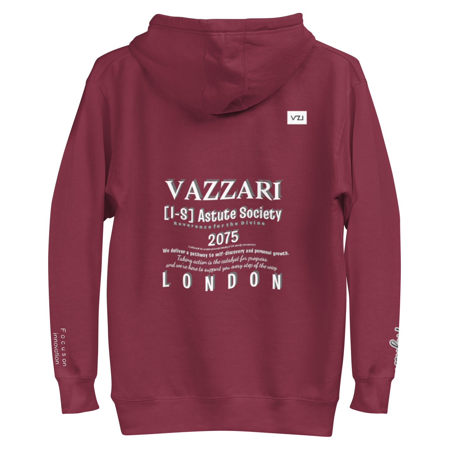 Uranexus: Men's Hoodie, Classic Cotton: Focus on innovation, revolution, and originality.(Progress)
