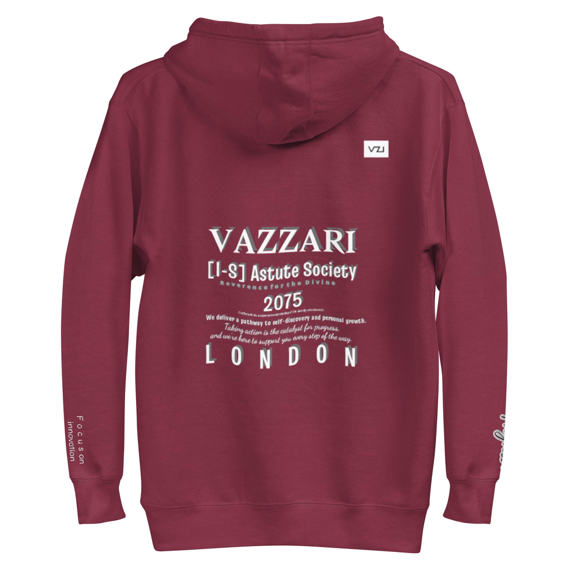 Uranexus: Men's Hoodie, Classic Cotton: Focus on innovation, revolution, and originality.(Progress)