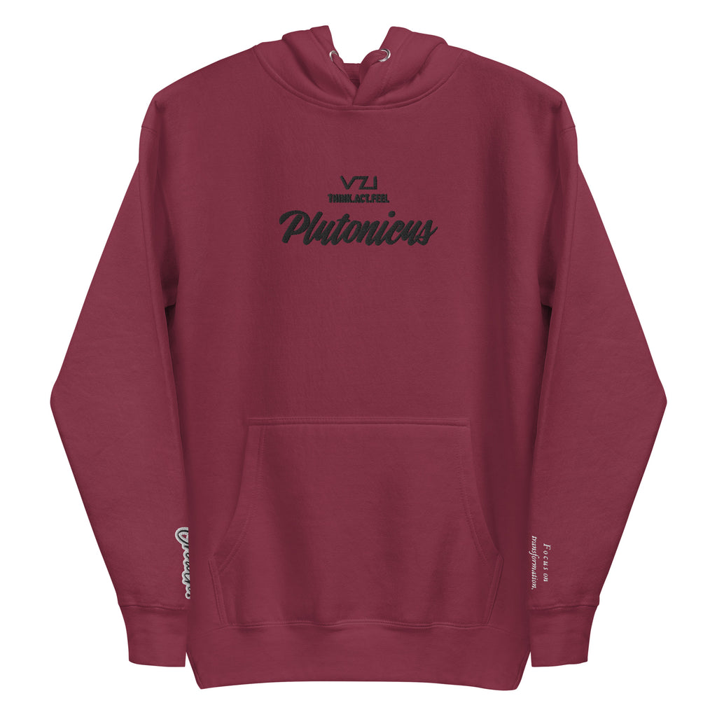 Plutonicus: Men's Hoodie, Classic Cotton: Focus on transformation, rebirth, and deep change.(Growth)