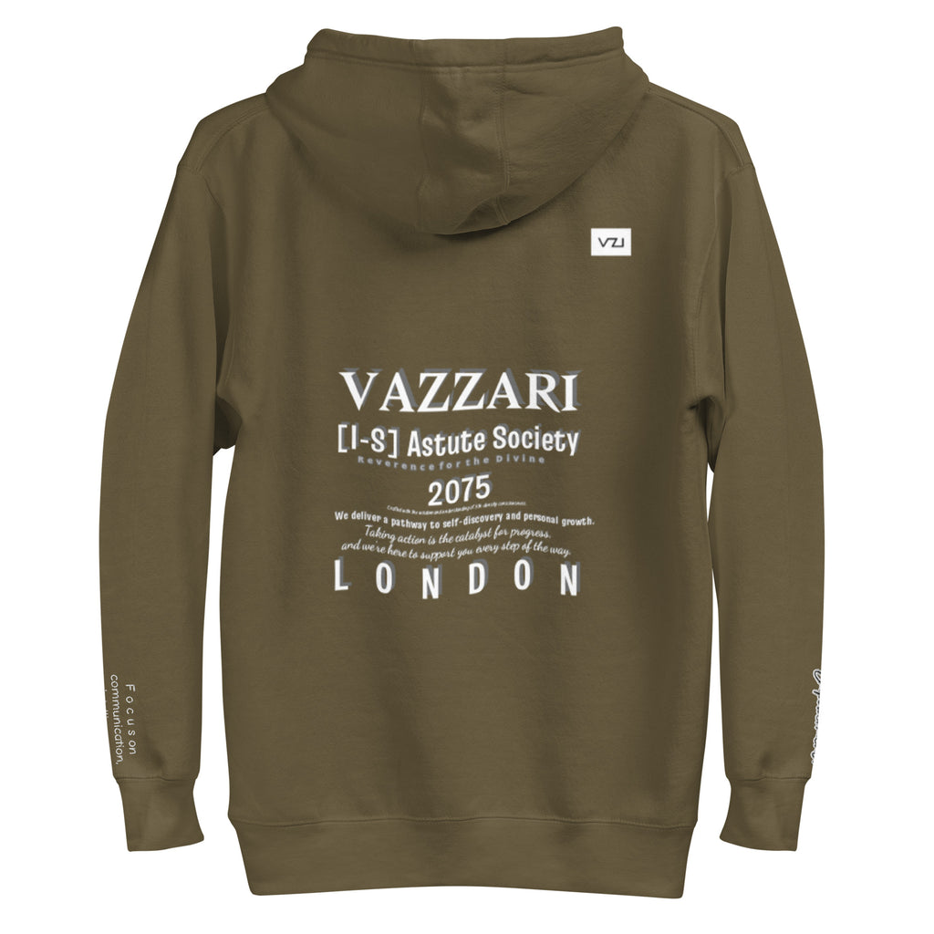Mercurion: Men's Hoodie, Classic Cotton: Focus on communication, intelligence, and agility.(Empowerment)
