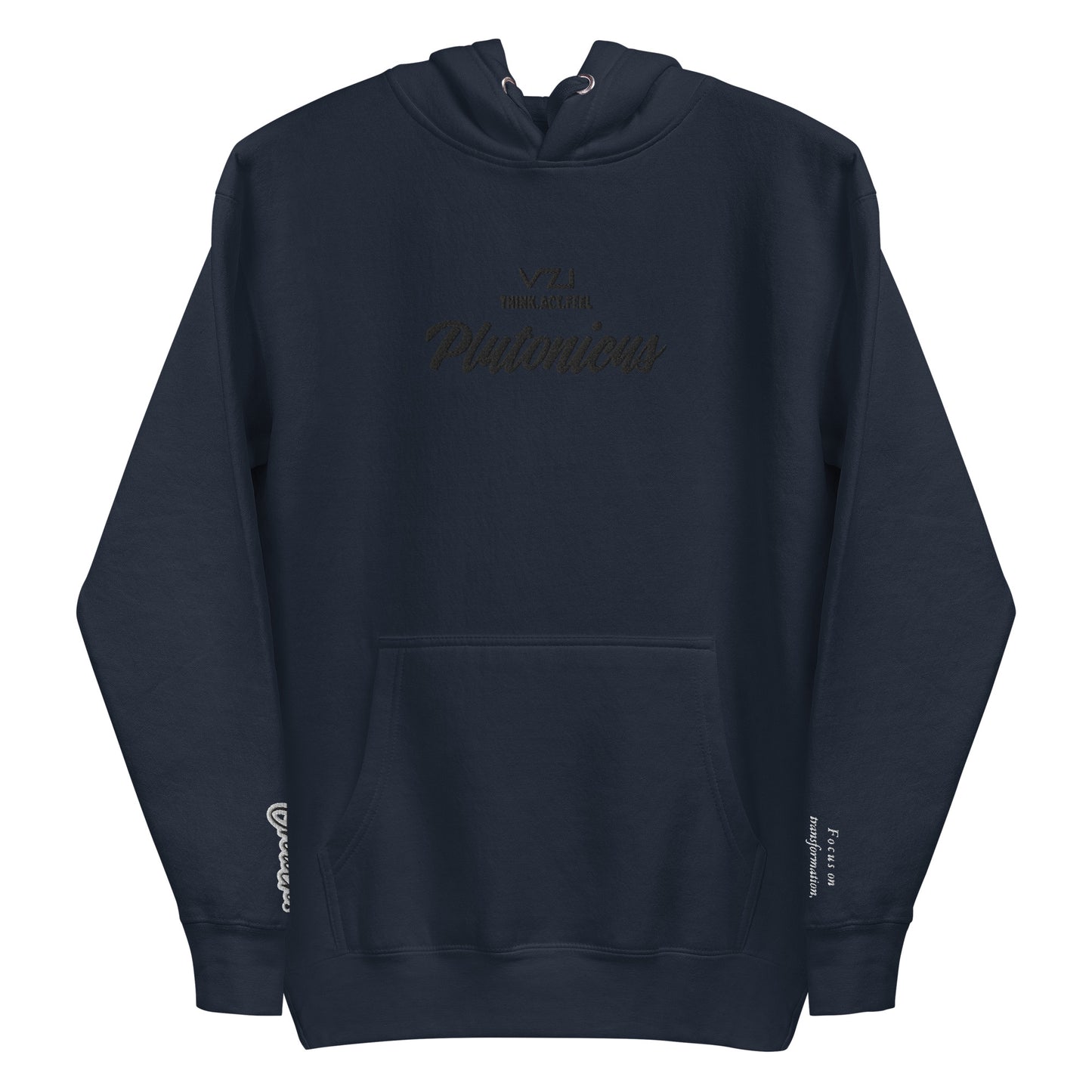 Plutonicus: Men's Hoodie, Classic Cotton: Focus on transformation, rebirth, and deep change.(Growth)