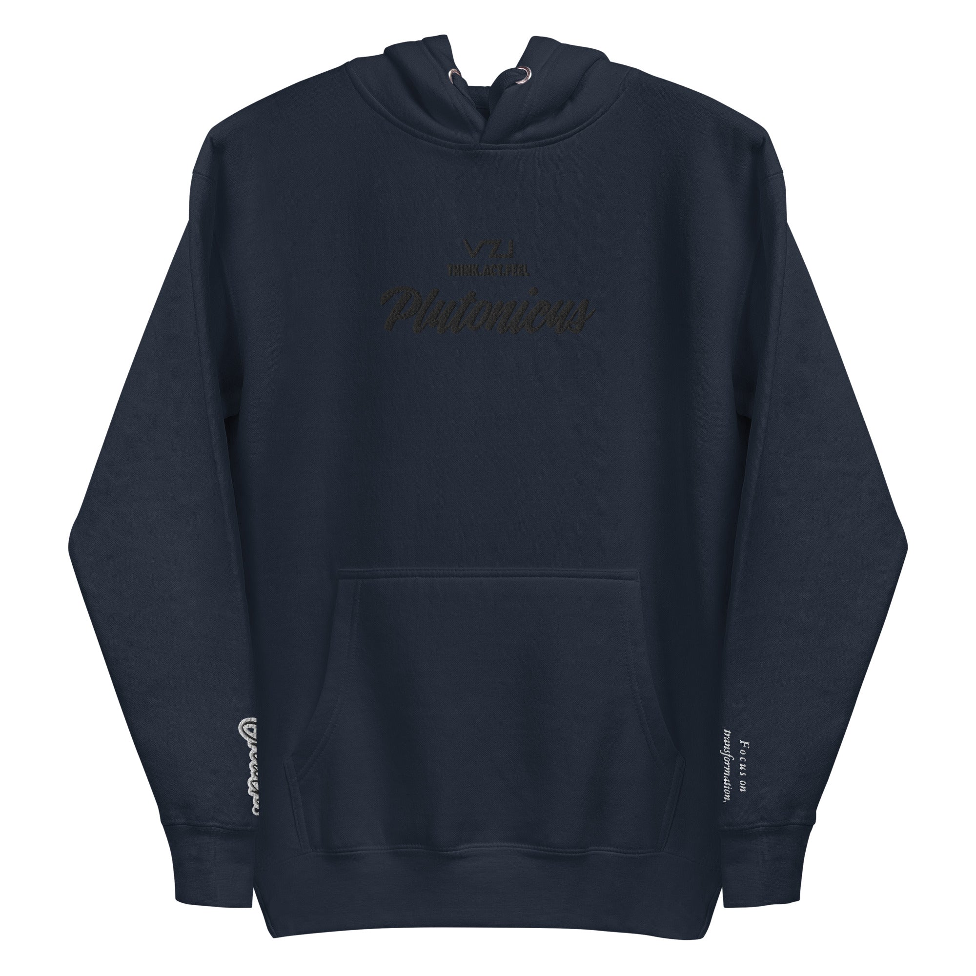 Plutonicus: Men's Hoodie, Classic Cotton: Focus on transformation, rebirth, and deep change.(Growth)