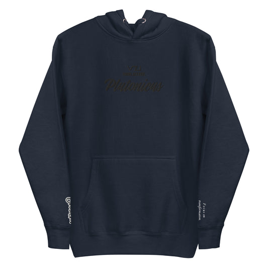 Plutonicus: Men's Hoodie, Classic Cotton: Focus on transformation, rebirth, and deep change.(Growth)