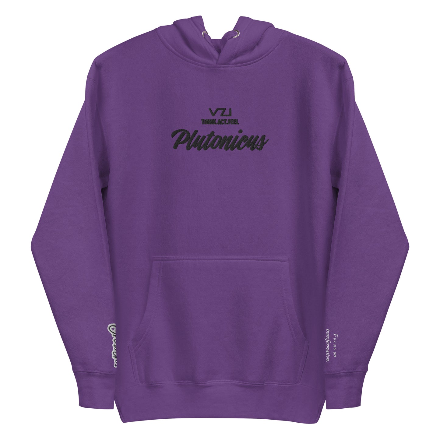 Plutonicus: Men's Hoodie, Classic Cotton: Focus on transformation, rebirth, and deep change.(Growth)