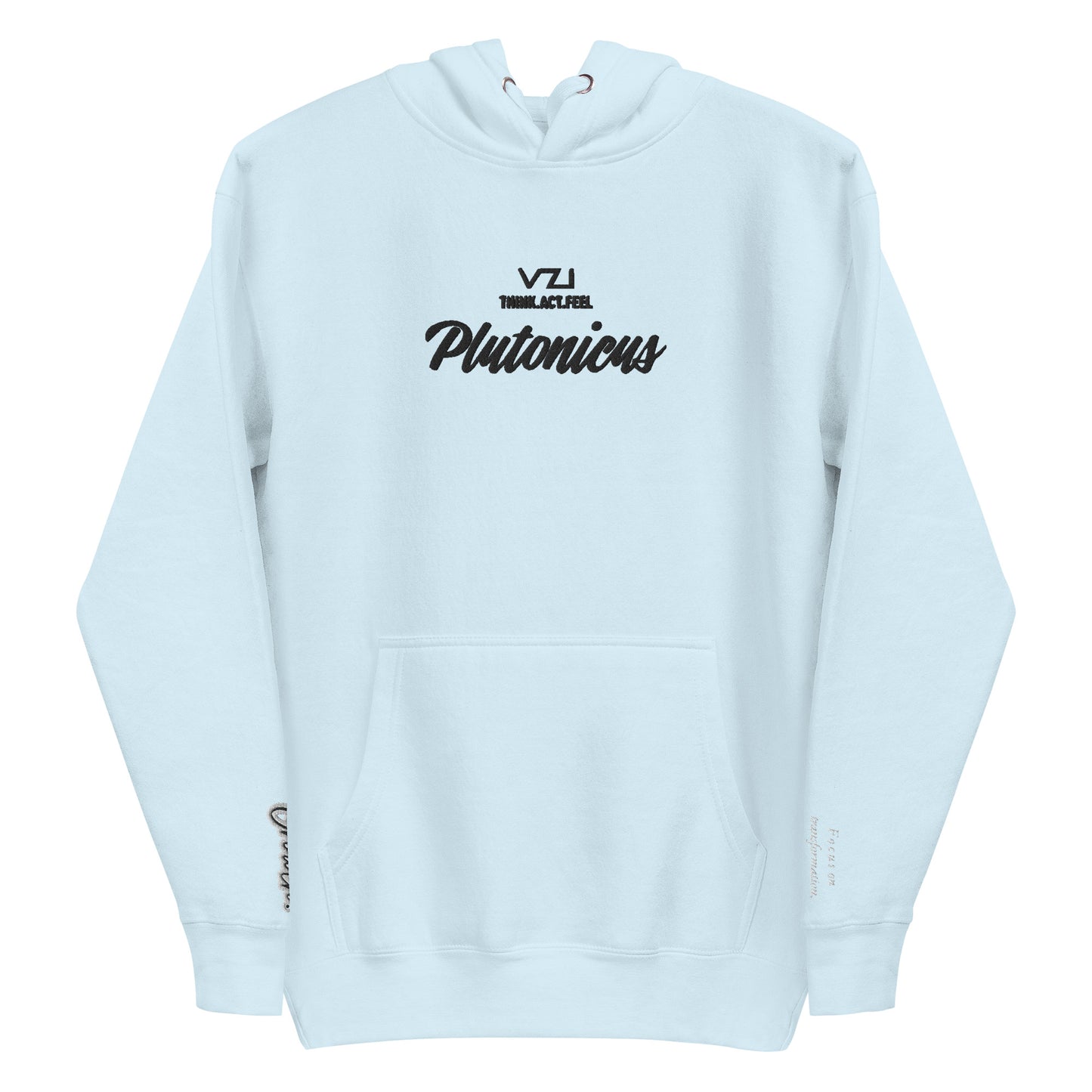 Plutonicus: Men's Hoodie, Classic Cotton: Focus on transformation, rebirth, and deep change.(Growth)