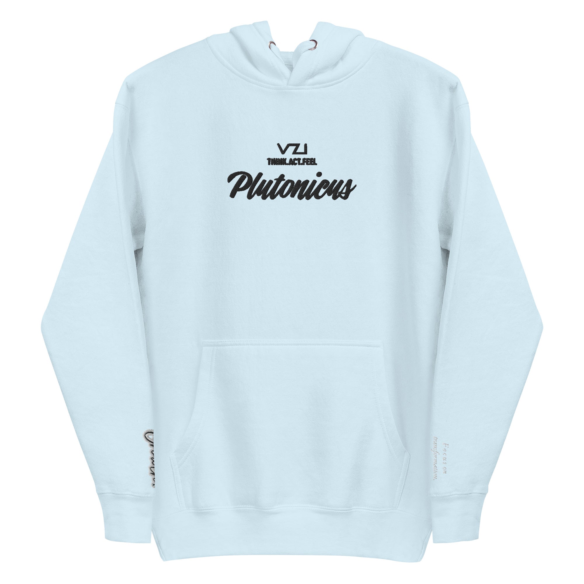 Plutonicus: Men's Hoodie, Classic Cotton: Focus on transformation, rebirth, and deep change.(Growth)