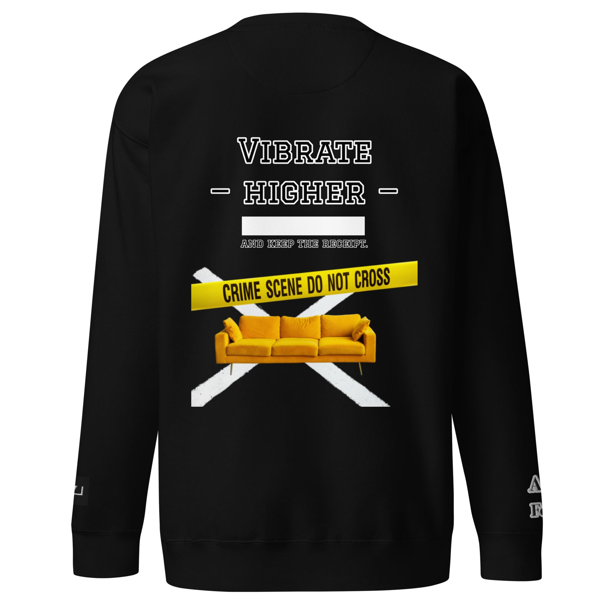 Allergy Drama – Vibrate Higher - Unisex Premium Sweatshirt
