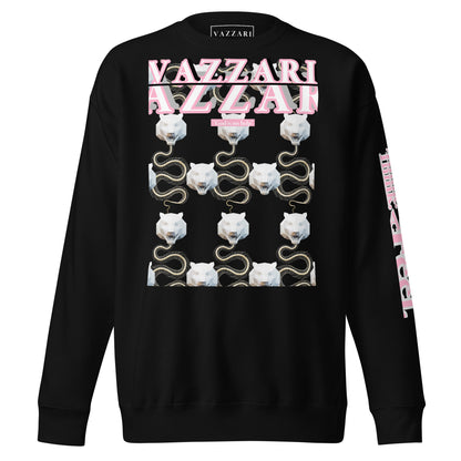VZI VAZZARI TIGER SNAKE UNISEX FUTURISTIC SWEATSHIRT