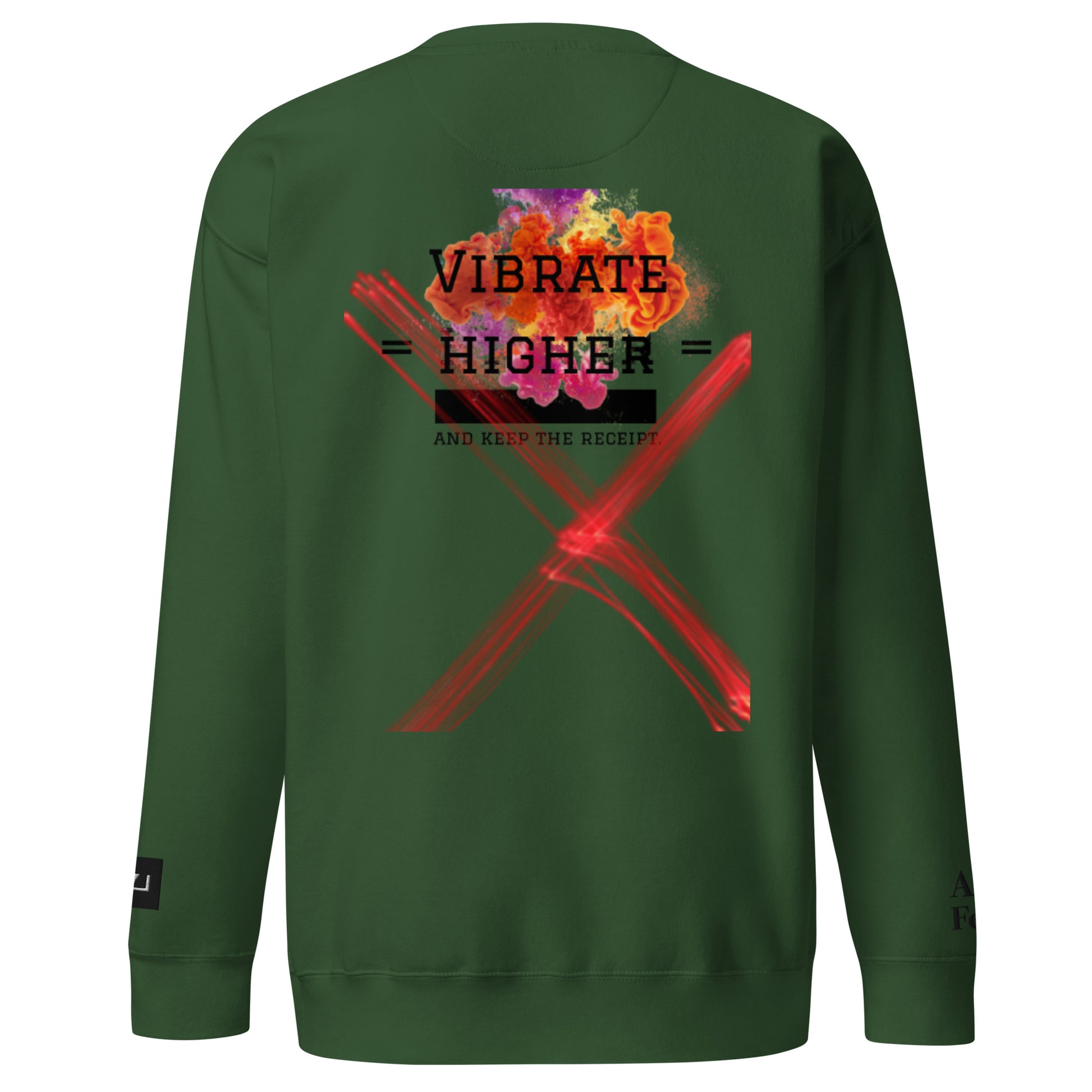Allergy Drama – Vibrate Higher - Unisex Premium Sweatshirt
