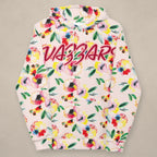 Vazzari Amor Vitae Fleece Hoodie III on beige studio wall