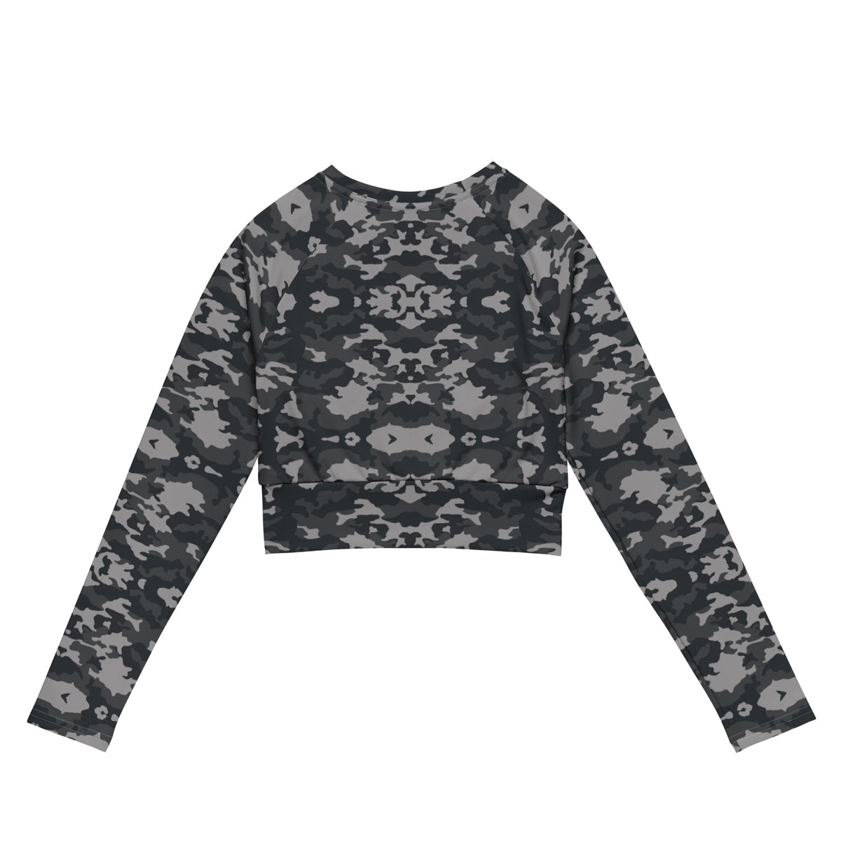 Vazzari Army 2075 Crop Top – back view – clean studio shot