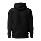 Vazzari Zenitron Hoodie – Black – back view – clean studio shot
