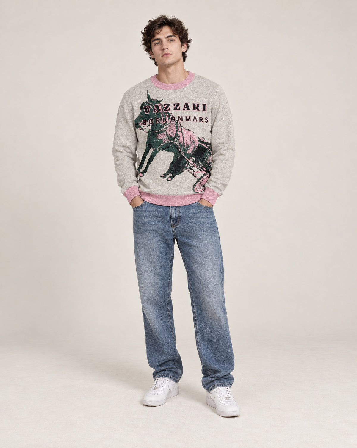 Vazzari Born On Mars Knit – Horse – Vazzari model