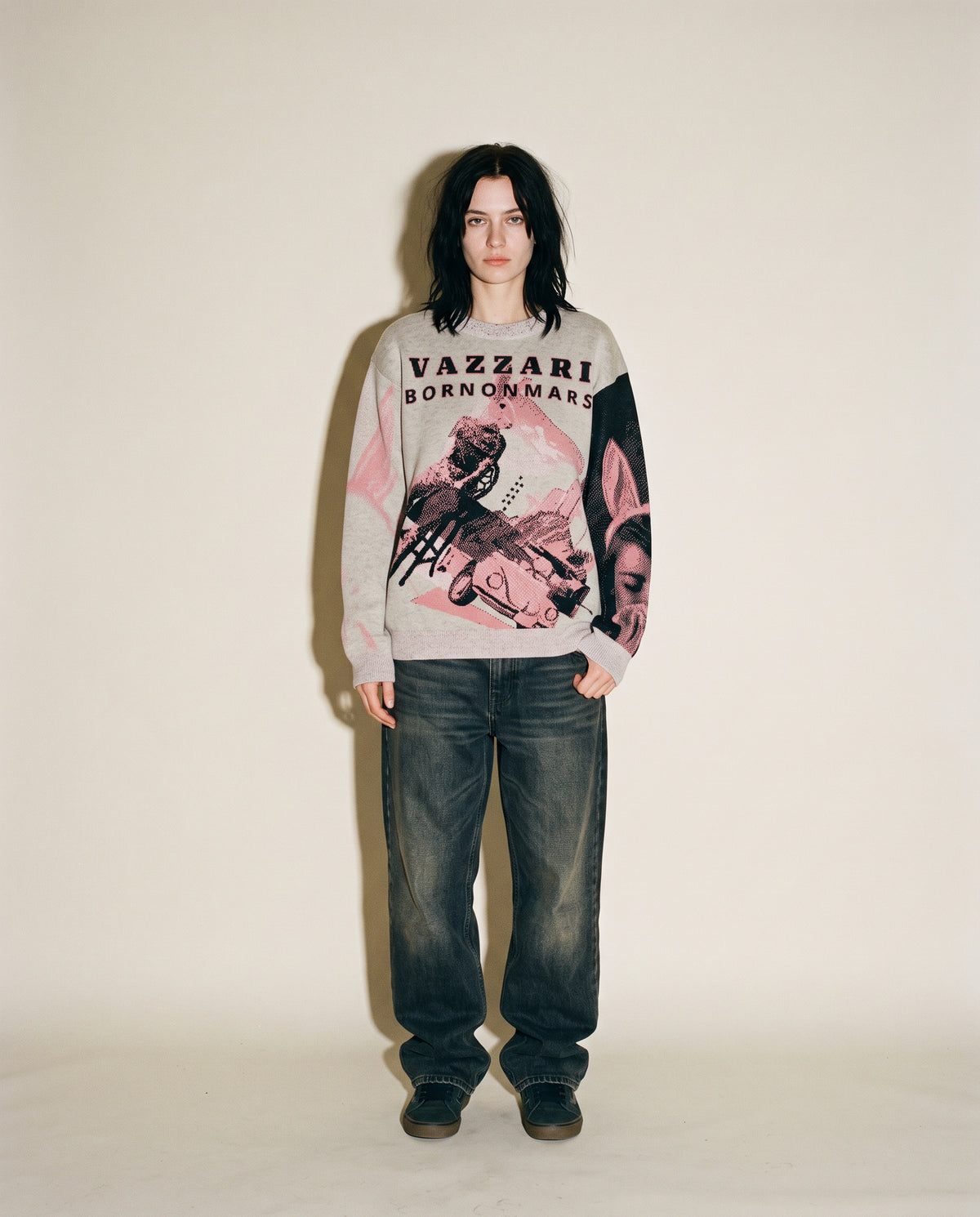 Vazzari Born On Mars Knit – Rabbit – Vazzari model