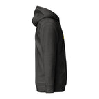 Vazzari Zenitron Hoodie – Charcoal Heather – right view – clean studio shot