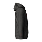 Vazzari Nuvanta Women's Hoodie – Charcoal Heather – right view – clean studio shot