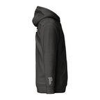 Vazzari Aethonius Men's Hoodie – Charcoal Heather – right view – clean studio shot