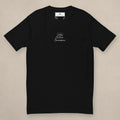 Vazzari Connoisseur Fitted Tee II on beige studio wall