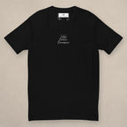 Vazzari Connoisseur Fitted Tee II on beige studio wall