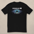 Vazzari Couture Eye Fitted Tee on beige studio wall