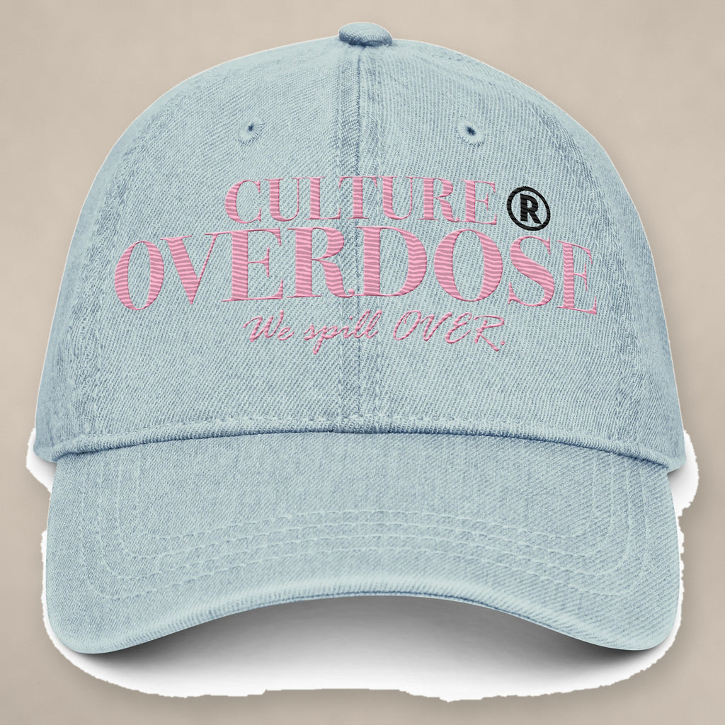 Vazzari Culture Overdose Hat – Cotton Candy on beige studio wall
