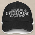 Vazzari Culture Overdose Hat – VZI on beige studio wall