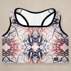 Vazzari Cybernetic Padded Bra on beige studio wall