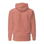 Vazzari Omnimira Women's Hoodie – Dusty Rose – back view – clean studio shot