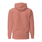 Vazzari Nuvanta Women's Hoodie – Dusty Rose – back view – clean studio shot